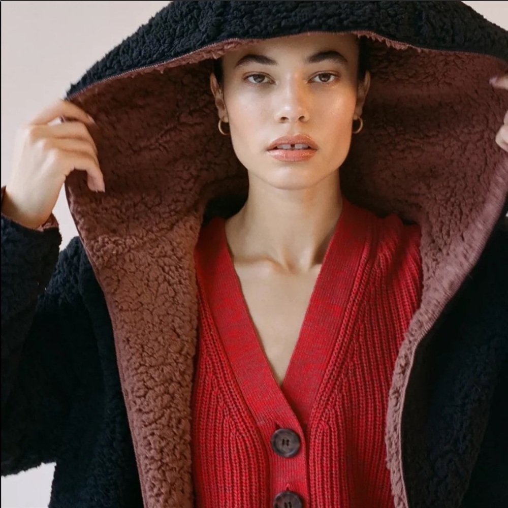 Urban Outfitters Reversible Teddy Jacket